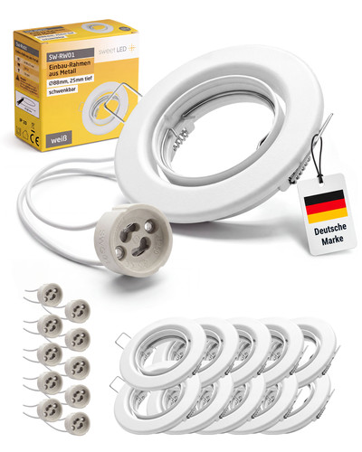 10x faretti led incasso - faretti,