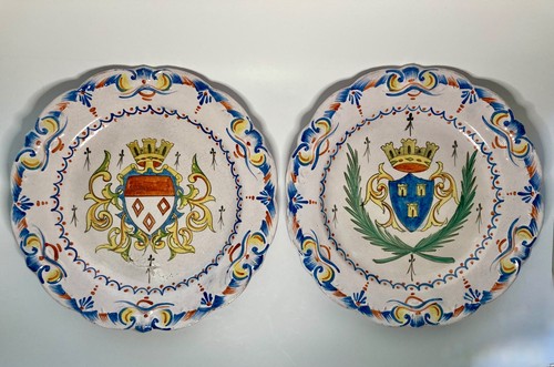 Antica coppia piatti - antica, di
