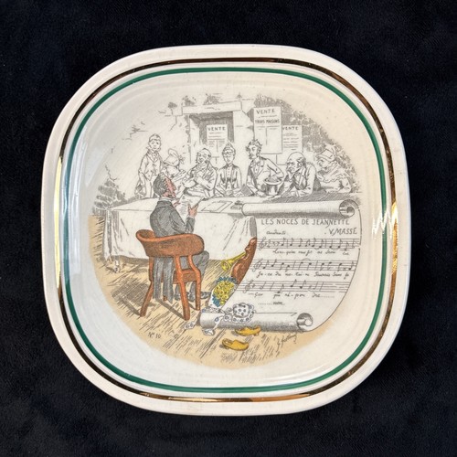 Piatto musicale vintage - , pv